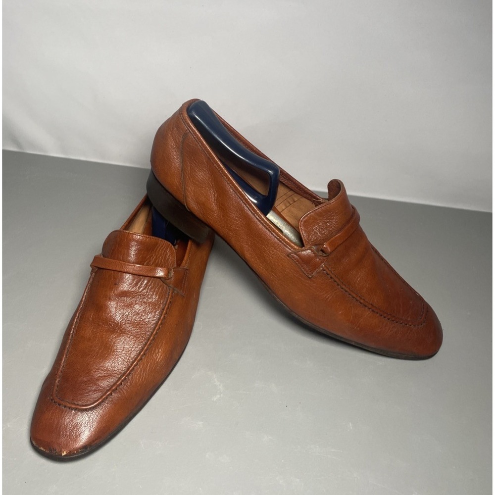 Vintage BALLY Switzerland Leather Loafers Savoya Men's 11 N